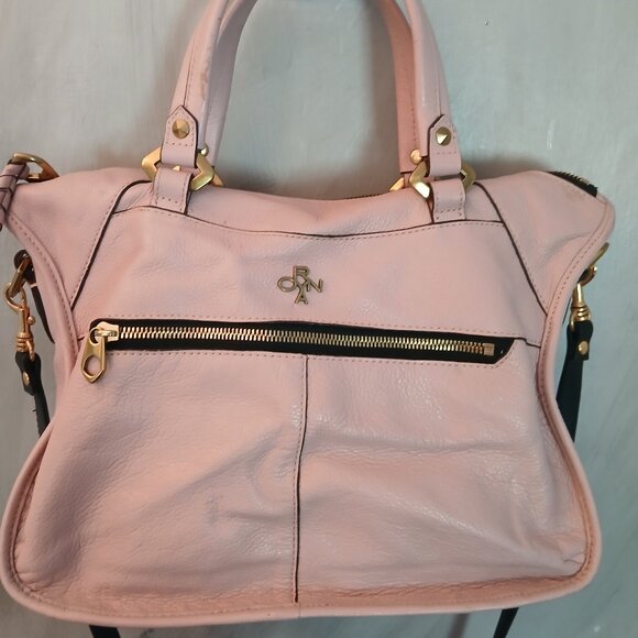 orYANY Handbags - OrYany Pink Leather Dream Satchel
